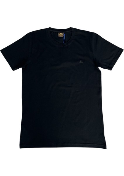 Lacaton Süper Battal Unisex Bisiklet Yaka T-Shırt