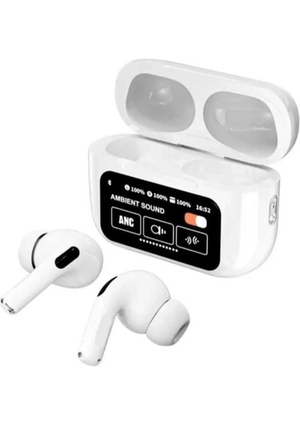 Tt Castu A9 Pro Anc Kavuçuklu Kulak Içi Akıllı Ekranlı Bluetooth Kablosuz Kulaklık fiyatları