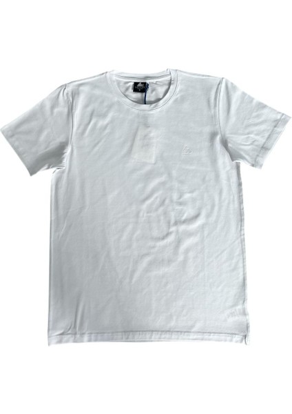 Lacaton Süper Battal Unisex Bisiklet Yaka T-Shırt