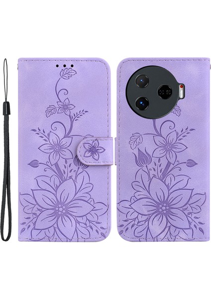 Tecno Camon 30 Pro 5g Cüzdan Çizilmez Deri Telefon Kapağı (Yurt Dışından)