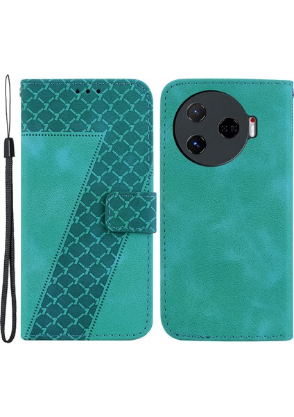 Tecno Camon 30 Pro 5g Standlı Deri Telefon Kılıfı ve Cüzdan (Yurt Dışından)