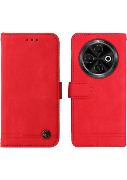 Tecno Spark 30C 4g Cüzdan Ten Dokunuşlu Deri Telefon Kılıfı (Yurt Dışından)