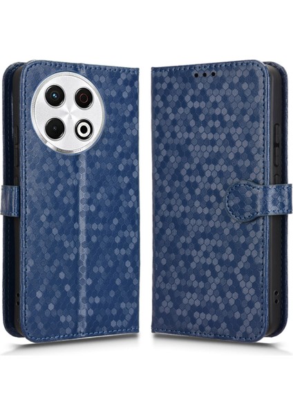 Tecno Spark 30 Pro 4g Cüzdan Kılıf Nokta Pu Deri Telefon Kapağı (Yurt Dışından)