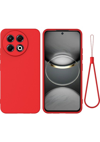 Tecno Spark 30 Pro 4g Sıvı Silikon Telefon Arka Kapak El Kayışı (Yurt Dışından)