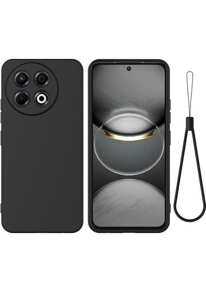 Tecno Spark 30 Pro 4g Sıvı Silikon Telefon Arka Kapak El Kayışı (Yurt Dışından)