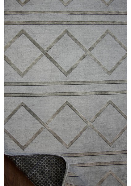 5077 Vals/ Yıkanabilir Kilim /kaymaz Taban Kilim / Mutfak Için Kilim/ Koridor Için Kilim/gri/kilim modelleri