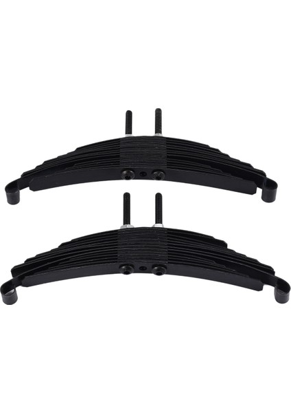 1/14 Tamiya Rc Traktör Römork Kamyon Model Araba Yükseltme Parçaları Yedek Aksesuarları Için 2 Set Çelik Yaprak Yaylar, H (Yurt Dışından)