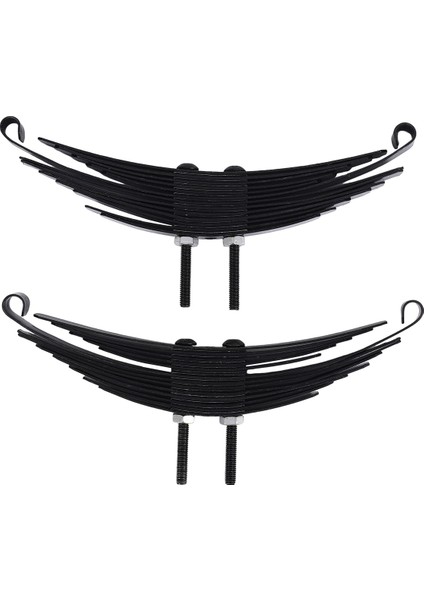 1/14 Tamiya Rc Traktör Römork Kamyon Model Araba Yükseltme Parçaları Yedek Aksesuarları Için 2 Set Çelik Yaprak Yaylar, H (Yurt Dışından)