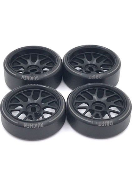 4 Adet Metal Jant Sert Plastik Drift Lastik Lastikleri Wltoys 284131 K969 K989 P929 Mini-Z 1/28 Rc Araba Yükseltme Parçaları, 2 (Yurt Dışından)