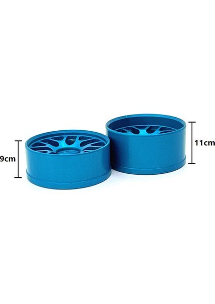 4 Adet Metal Jant Sert Plastik Drift Lastik Lastikleri Wltoys 284131 K969 K989 P929 Mini-Z 1/28 Rc Araba Yükseltme Parçaları, 2 (Yurt Dışından)