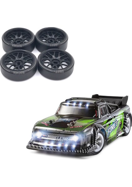 4 Adet Metal Jant Sert Plastik Drift Lastik Lastikleri Wltoys 284131 K969 K989 P929 Mini-Z 1/28 Rc Araba Yükseltme Parçaları, 2 (Yurt Dışından)