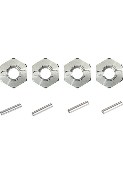 4 Adet Metal 12MM Tekerlek Altıgen Göbek Adaptörü Mjx Hyper Go H16 16207 16208 16209 16210 14301 14302 Rc Araba Yükseltme Parçaları (Yurt Dışından)