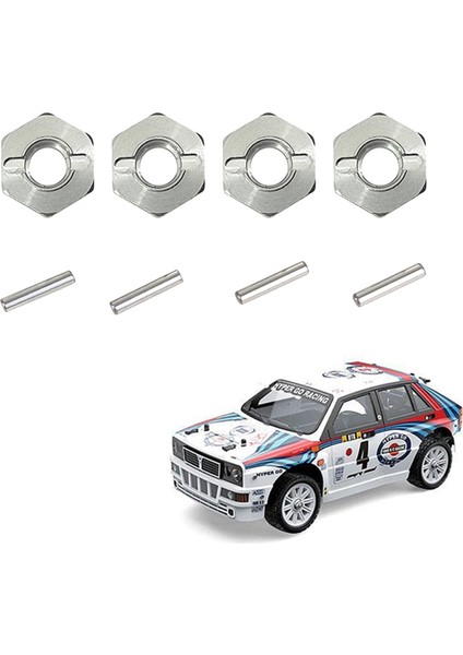 4 Adet Metal 12MM Tekerlek Altıgen Göbek Adaptörü Mjx Hyper Go H16 16207 16208 16209 16210 14301 14302 Rc Araba Yükseltme Parçaları (Yurt Dışından)