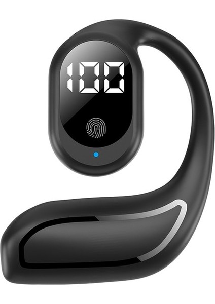 Amorus Fn-98 Tek Kulak Bluetooth Kulak Askılı Kulaklık Kablosuz Kulaklık - Siyah (Yurt Dışından)