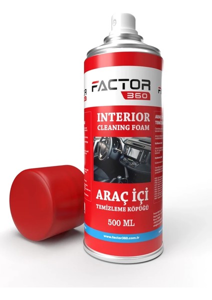 Araç Içi Temizleme Köpüğü (Interior Cleaning Foam) Aerosol 500 ml