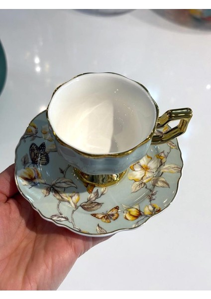 Eldon Mint Tek Kişilik Türk Kahvesi Fincanı