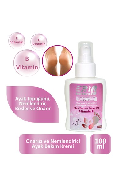 Onarıcı Ve Yumuşatıcı Ayak Bakım Kremi 100 ml