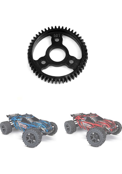 Sertleştirilmiş Çelik 50T M0.8 32P Spur Ana Dişli Traxxas 1/10 Slash Stampede Rsutler 4x4 Rc Araba Için 3956'YI Değiştirin (Yurt Dışından)