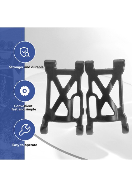 4 Adet Ön Salıncak Kolu Süspansiyon Kolu Seti 0004 Wltoys 12428 12427 1/12 Rc Araba Yedek Parçaları Aksesuarları (Yurt Dışından)
