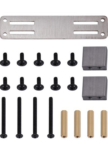 Wpl B14 B16 B36 C24 C34 1/16 Rc Kamyon Araba Yükseltme Parçaları Aksesuarları, Titanyum Için Metal Servo Sabit Montaj Braketi Kiti (Yurt Dışından)