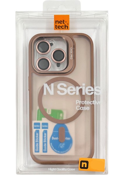 Apple iPhone 16 Pro Uyumlu Armor Magsafe Arka Koruma Kılıf