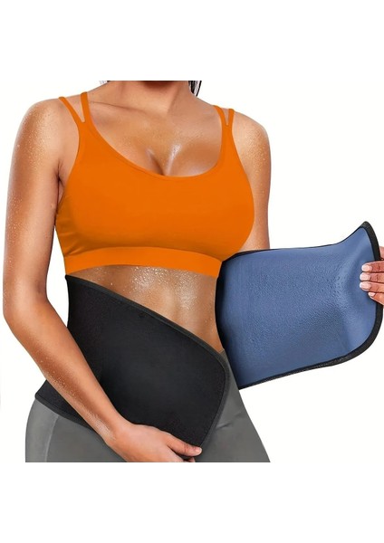 Unisex Termal Korse Bel Göbek Basen Korse Terleme Kemeri