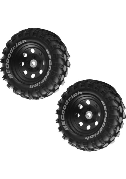 4 Adet 1.9 Inç Metal Jant Lastik 1/10 Rc Paletli Trx4 SCX10 D90 4103 90046 Fr4 Fms Nt4-Siyah (Yurt Dışından)