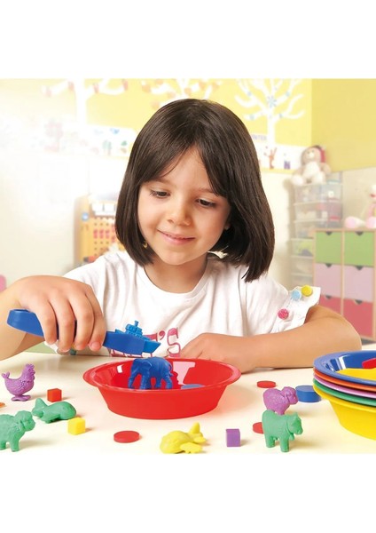 Dg Deha Games Montessori Kase ve Cımbız Aktarma Seti 6'lı fırsatları