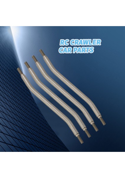 Metal Süspansiyon Bağlantı Çubuğu Bağlantı Direksiyon Çekme Çubuğu Axial Capra AXI03004 1/10 Rc Paletli Araba Yükseltme Parçaları (Yurt Dışından)