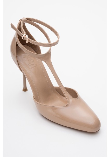 Jon Bej Rugan Kadın Ince Topuklu Ayakkabı modelleri