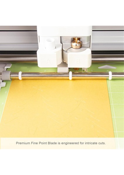 Crıcut Maker 3/maker/venture/explore 3/air 2/air/one Için Kumaş Bıçak, 2 Adet Yapıştırılmış Kumaş Bıçak ve 1 Adet Muhafaza, Altın (Yurt Dışından)