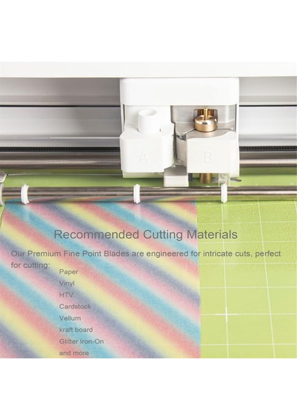 Crıcut Maker 3/maker/venture/explore 3/air 2/air/one Için Kumaş Bıçak, 2 Adet Yapıştırılmış Kumaş Bıçak ve 1 Adet Muhafaza, Altın (Yurt Dışından)