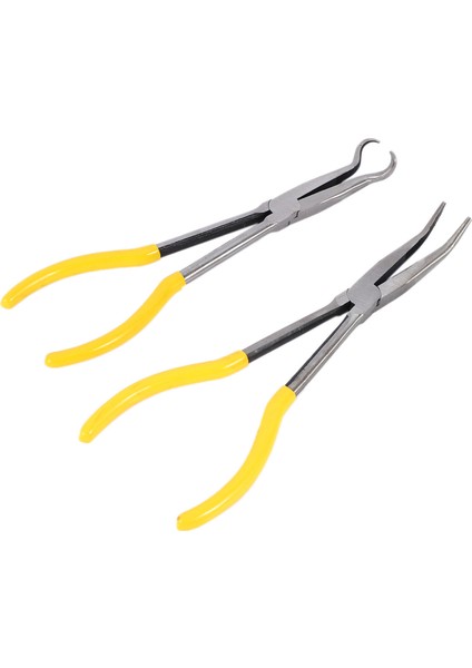 4 Adet 11 Inç Ekstra Uzun Burunlu Pense Seti Düz Eğik Uçlu Mekanik Ekipman El Aletleri (Yurt Dışından) fırsatları