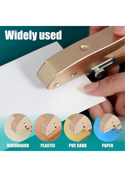 Tek Delik Delme 8mm Ağır Hizmet Tipi Delme Makinesi Kenar Bantlama Delme Pensesi Ölçekli Kağıt Kartlar Plastik Karton Için (Yurt Dışından) fırsatları