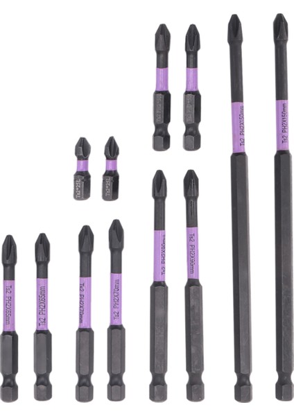 Manyetik Matkap Uçları D1 Kaymaz ve Darbeye Dayanıklı Uçlar Phillips Tornavida Uçları Manyetik Tornavida Seti (2 Set) (Yurt Dışından) fiyatları