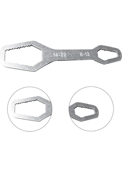 8-22MM Evrensel Torx Anahtarı Kendiliğinden Sıkışan Ayarlanabilir Gözlük Anahtarı Tahtası Çift Başlı Torx Anahtarı El Aletleri (Yurt Dışından) indirimleri