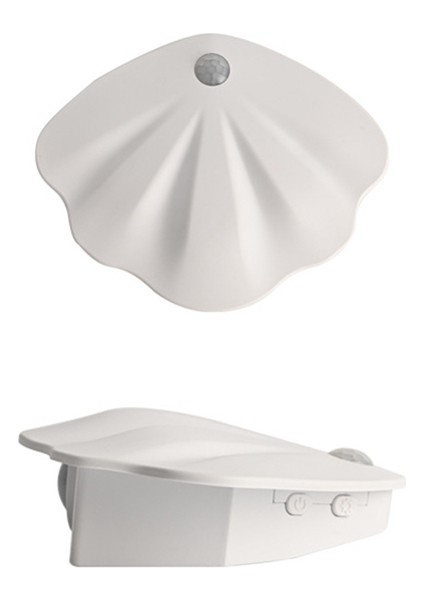 4 Adet LED Gece Lambası Hareket Sensörlü Işık USB Üç Renkli Oda Dekorasyon Lambası Koridor Merdiven LED Lamba Sensörlü Işık B (Yurt Dışından)