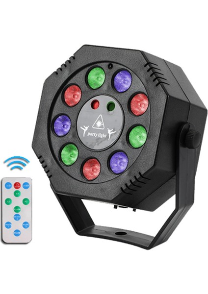 Dj Sahne Parti Disko Işıkları Lazer Projektör 9led Kırmızı Yeşil Mavi Flaş Strobe Noel Tatil Partisi Dekorasyon Işıkları (Yurt Dışından)
