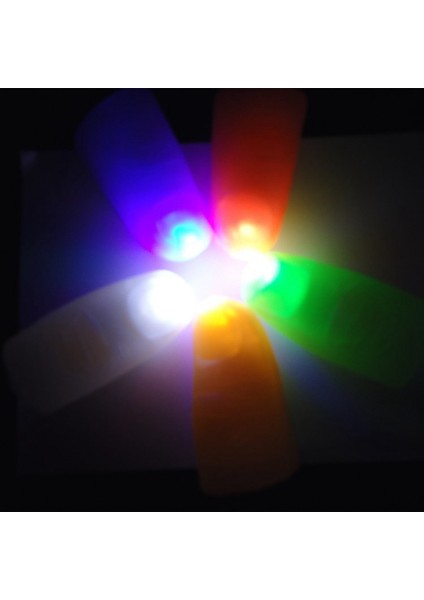 5 Çift LED Işık Yanıp Sönen Parmak Uygun Sahne Çok Fonksiyonlu Taşınabilir Işık Aksesuarlar, Yeşil Işık (Yurt Dışından) fırsatları
