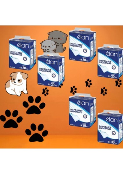 Elan Kedi&köpek Çiş Pedi 60 x 90 cm 6 Paket 1 Adet