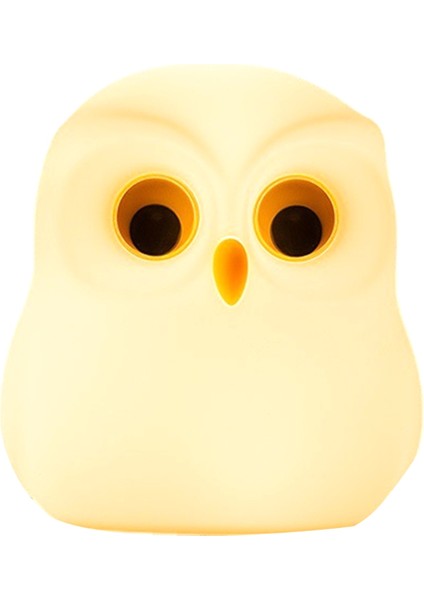 Gece Lambası, Rgb Değişen Baykuşlar Gece Lambası, Hediyeler Için Sevimli Silikon Baykuşlar Gece Lambası, Uyku Yardımı Için Kawaii Başucu Lambası (Yurt Dışından)