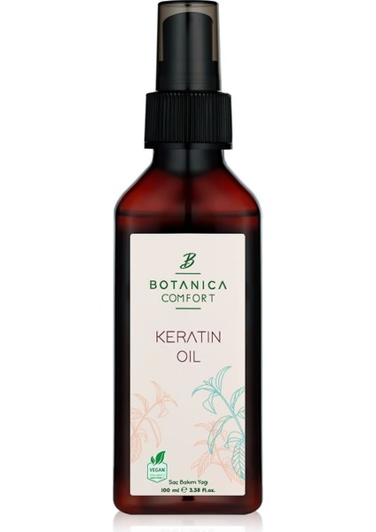 Aşırı Yıpranmış Saçlar İçin Keratin Bakım Yağı 100 ml fiyatları