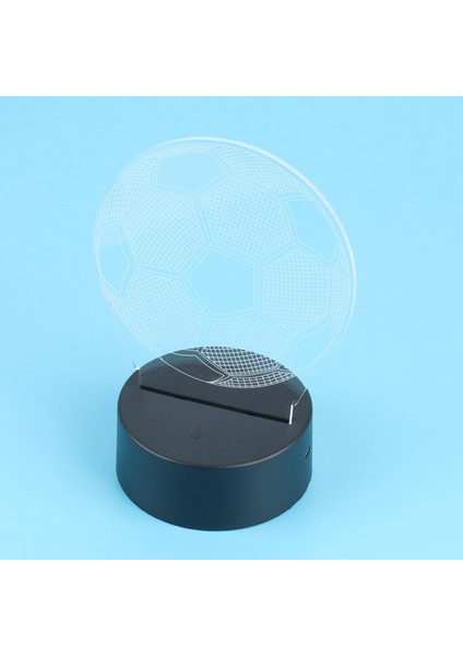 Futbol 3D Illüzyon Lambası, Erkek Kızlar Için Futbol Hediyeleri, 16 Renk Değişimi Uzaktan Kumandalı Gece Lambası, Masa Lambası (Yurt Dışından) fırsatları