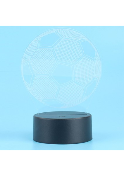 Futbol 3D Illüzyon Lambası, Erkek Kızlar Için Futbol Hediyeleri, 16 Renk Değişimi Uzaktan Kumandalı Gece Lambası, Masa Lambası (Yurt Dışından) indirimleri