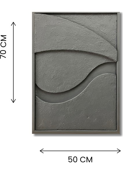 ; Sanatın Yeni Boyutu: 3D Texture Tablolarla Evinize Derinlik KATIN,T3D1-1133