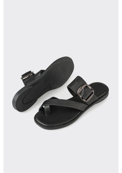 Naturel Deri Kadın Terlik modelleri