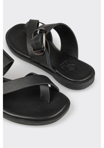 Naturel Deri Kadın Terlik indirimleri