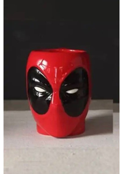 Deadpool Kupa Bardak 3D Tasarım Kupa Bardak Sıradışı Tasarım ile Mükemmel Hediyelik