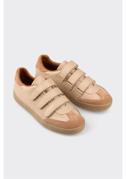 Naturel Deri Kadın Spor Ayakkabı fiyatları