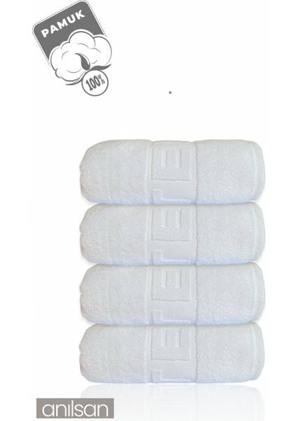 4'lü Hotel Banyo Havlusu - 70 x 140 cm , 490 Gr, Pamuk, Spa ve Otel Havlusu, Günlük Kullanıma Uygun modelleri
